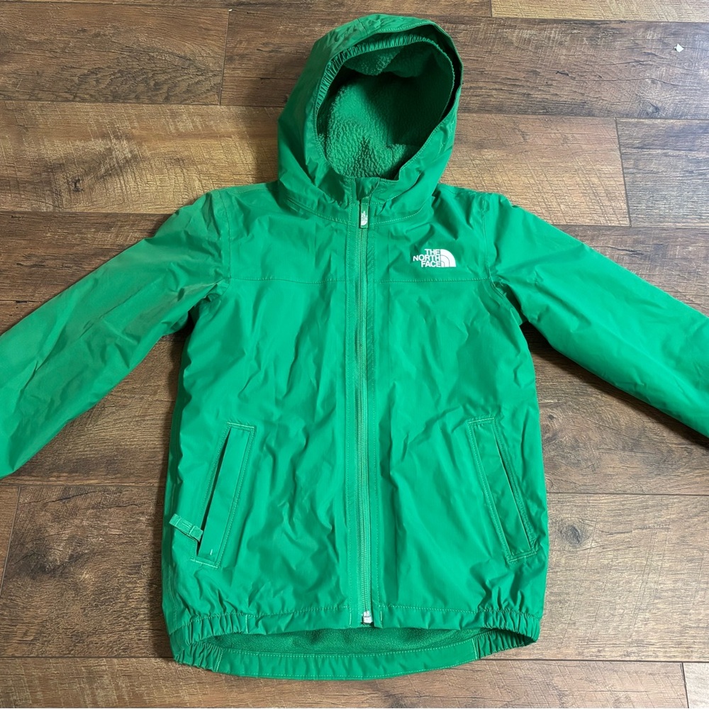The North Face Kids Vibrant Green Jacket